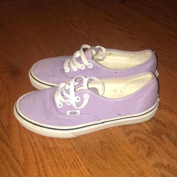 Vans Shoes - Lavender vans LAST MARK DOWN
